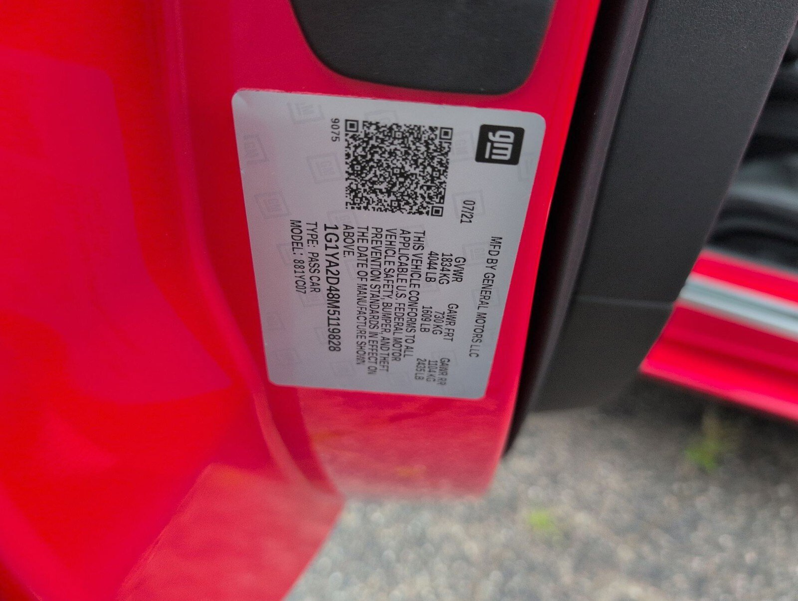 Used 2021 Chevrolet Corvette 1LT w/ Z51 Performance Package image 32