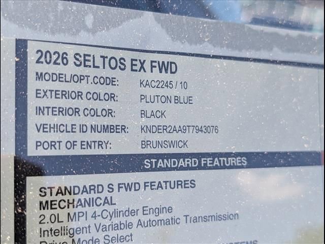New 2026 Kia Seltos EX FWD image 14