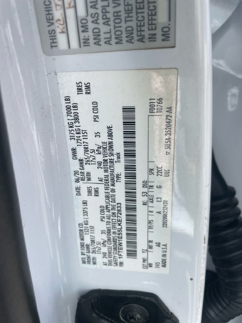 Used 2020 Ford F150 XL w/ Equipment Group 101A Mid AWD/4WD image 26