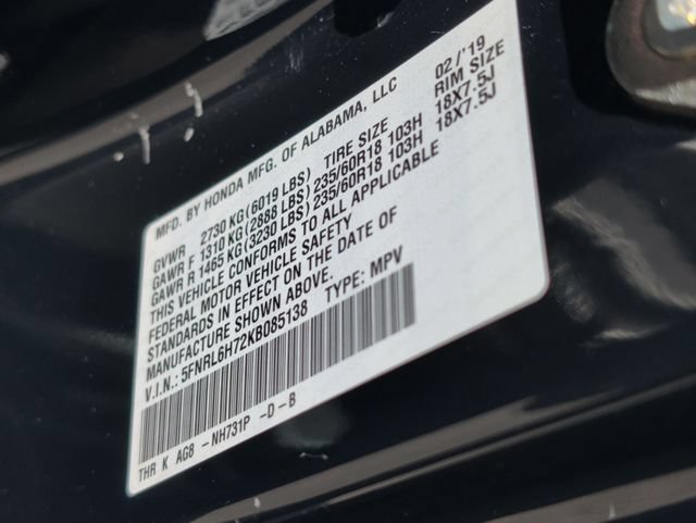 Used 2019 Honda Odyssey EX-L image 36