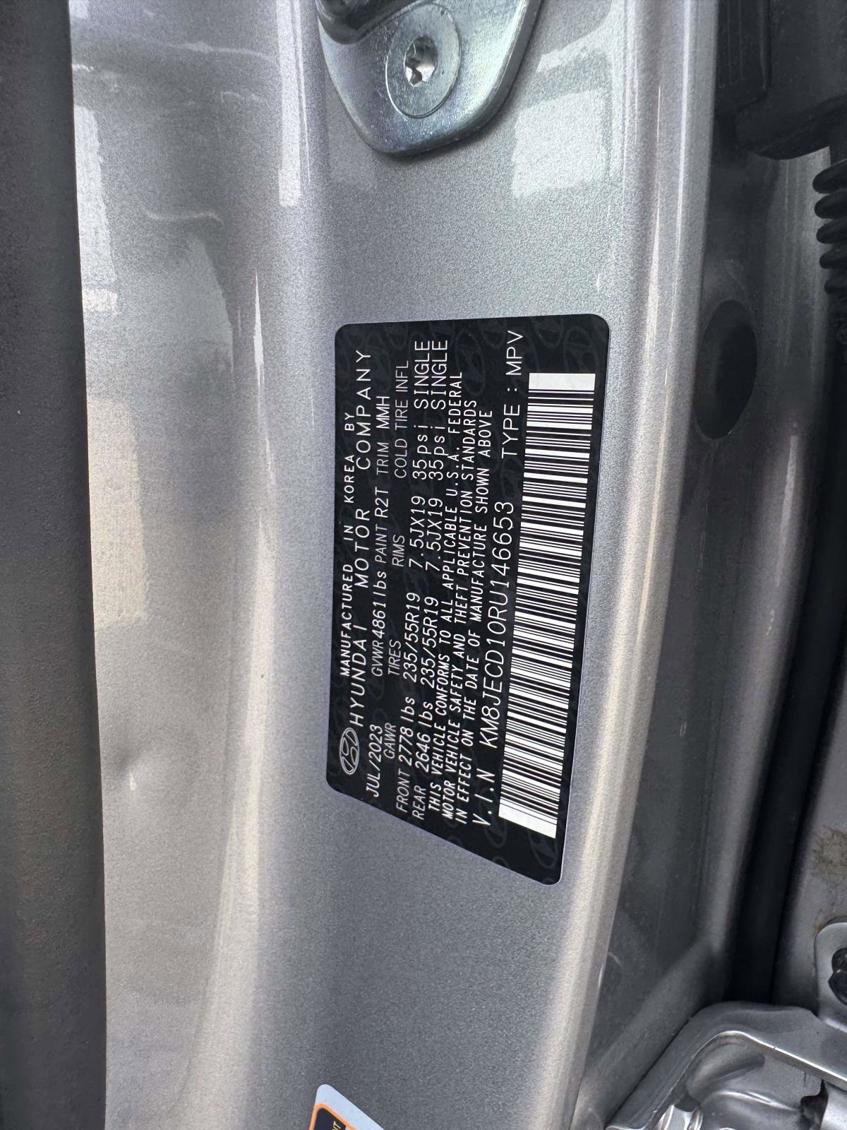 Used 2024 Hyundai Tucson Limited image 21