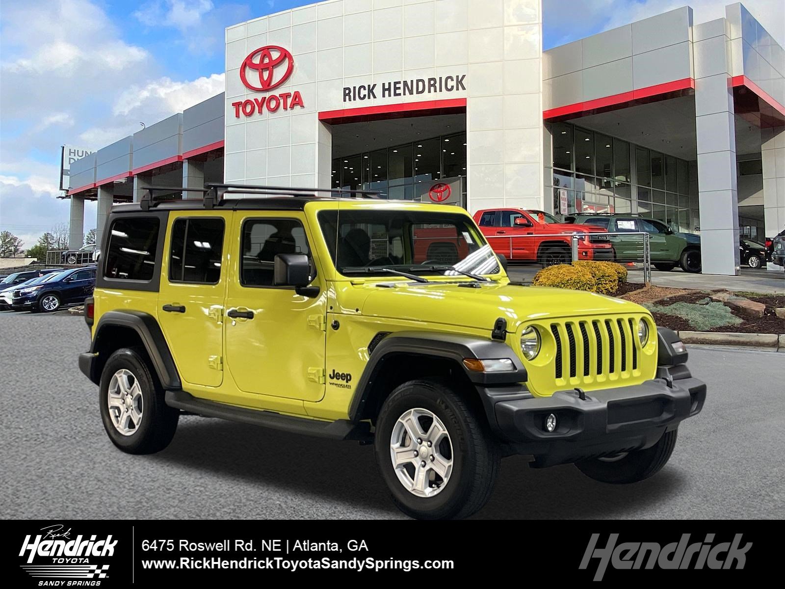 Used 2022 Jeep Wrangler Unlimited Sport image 1