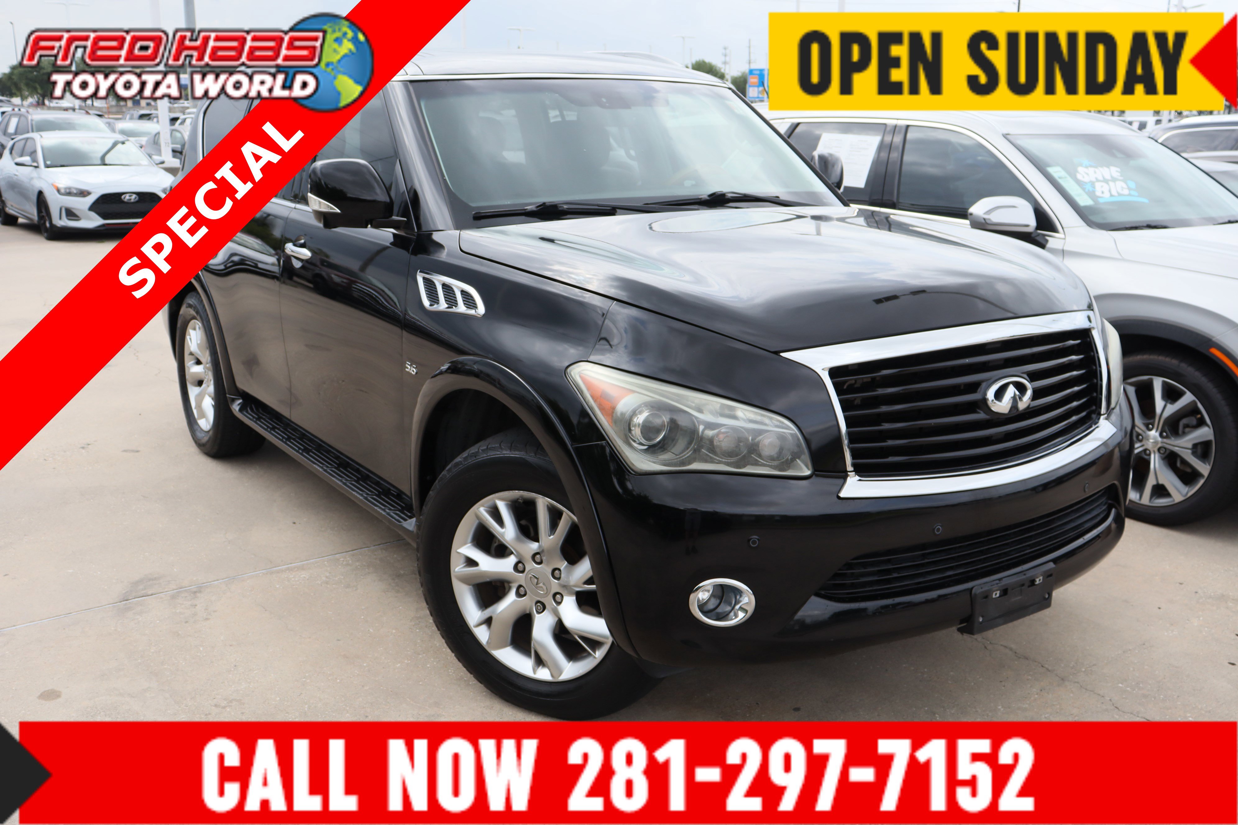 Used 2014 INFINITI QX80 2WD w/ Theater Package image 1