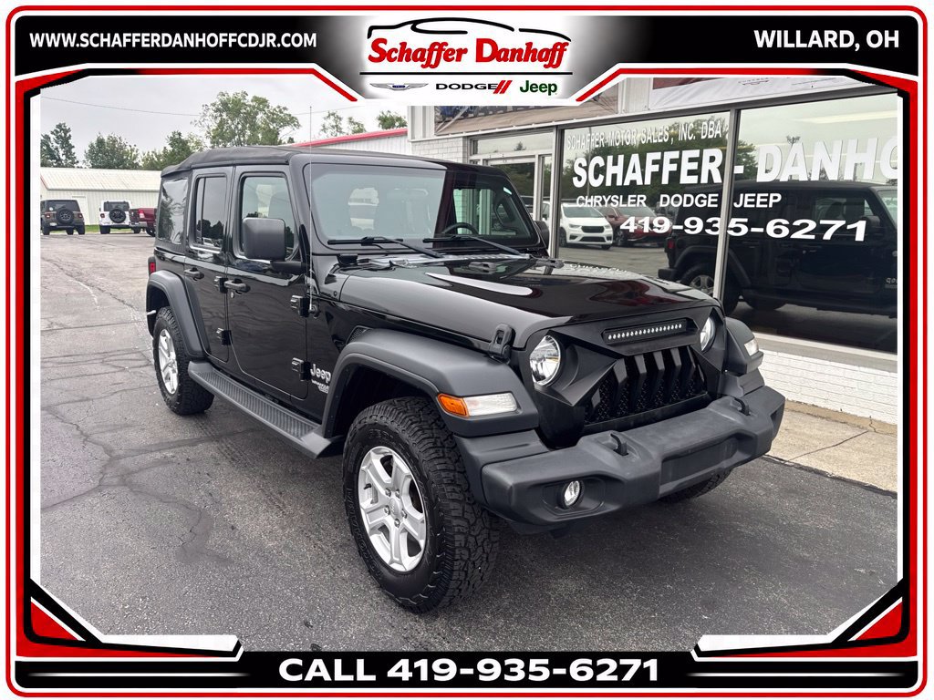 Used 2019 Jeep Wrangler Unlimited Sport AWD/4WD image 1