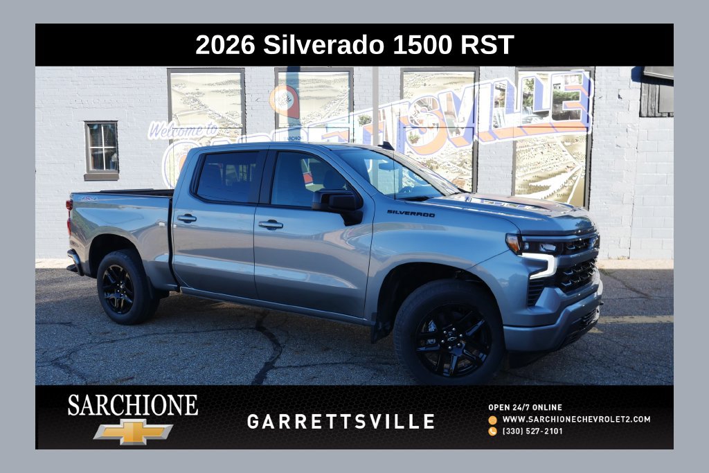 New 2026 Chevrolet Silverado 1500 RST w/ Rally Edition AWD/4WD image 1