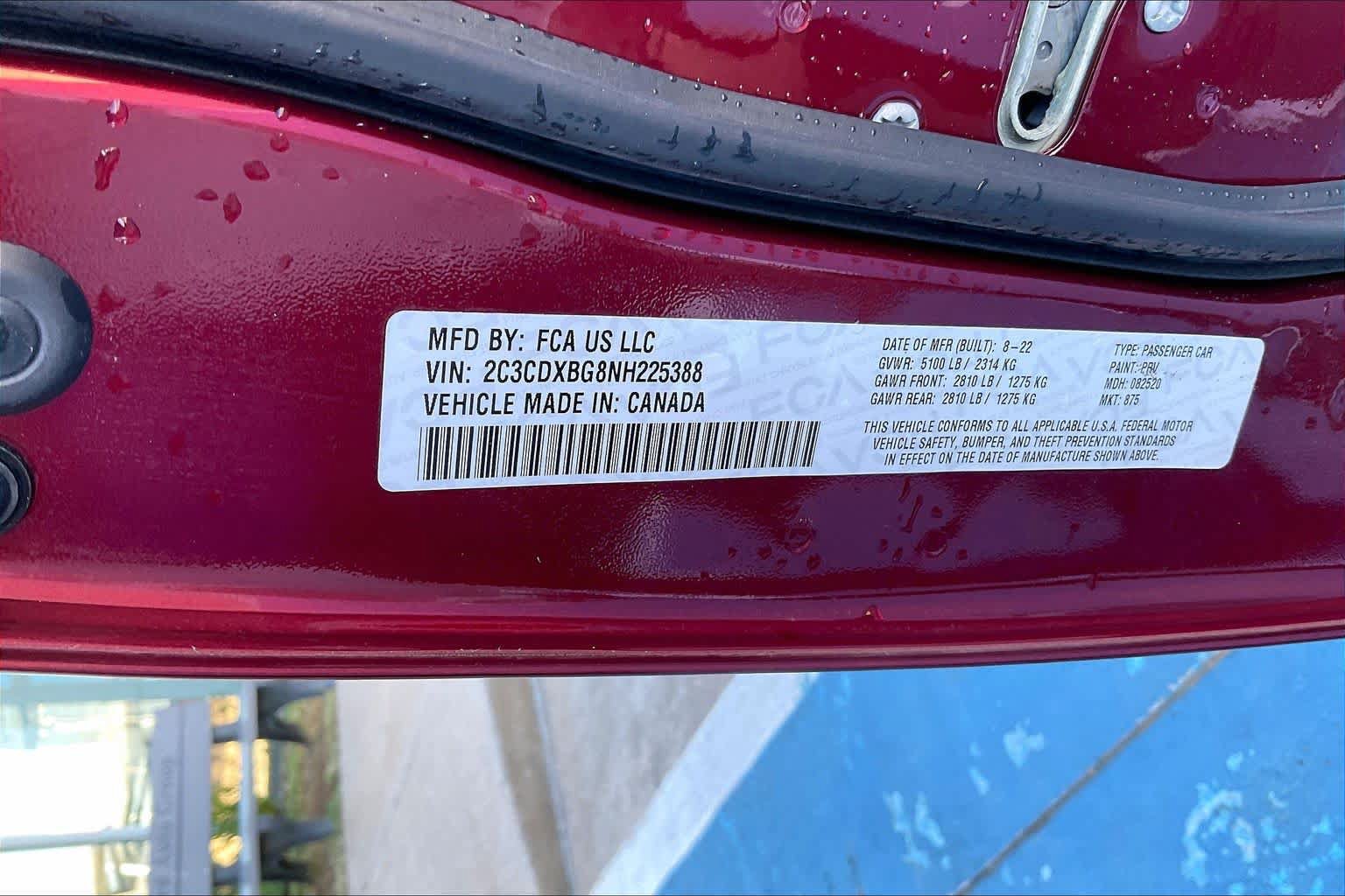 Used 2022 Dodge Charger SXT w/ Blacktop Package RWD image 31