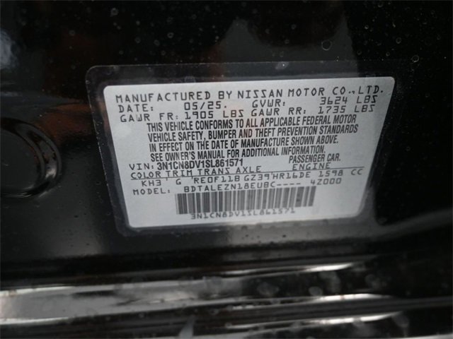 Used 2025 Nissan Versa S w/ S Plus Package image 28