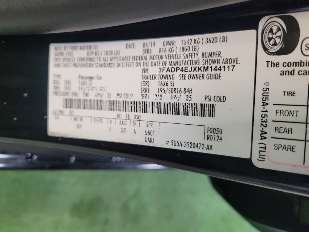 Used 2019 Ford Fiesta SE w/ Equipment Group 201A FWD image 33