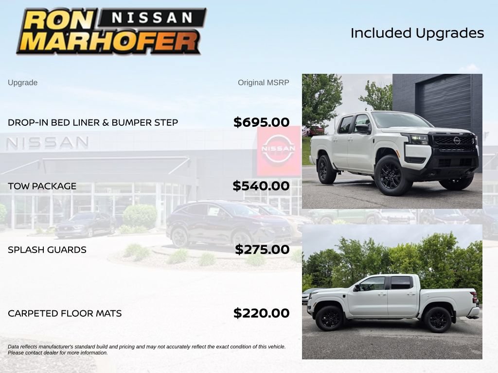New 2026 Nissan Frontier SV w/ Tow Package AWD/4WD image 6