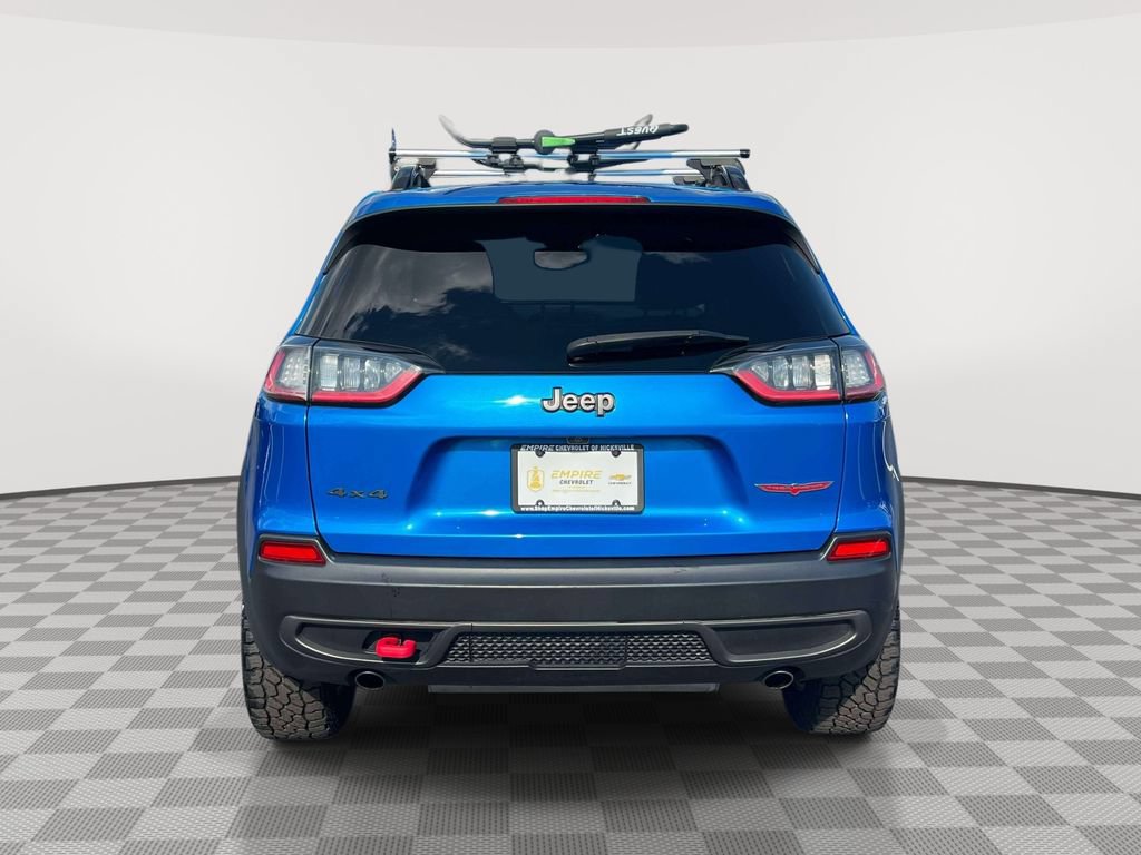 Used 2022 Jeep Cherokee Trailhawk w/ Premium Leather Package AWD/4WD image 6