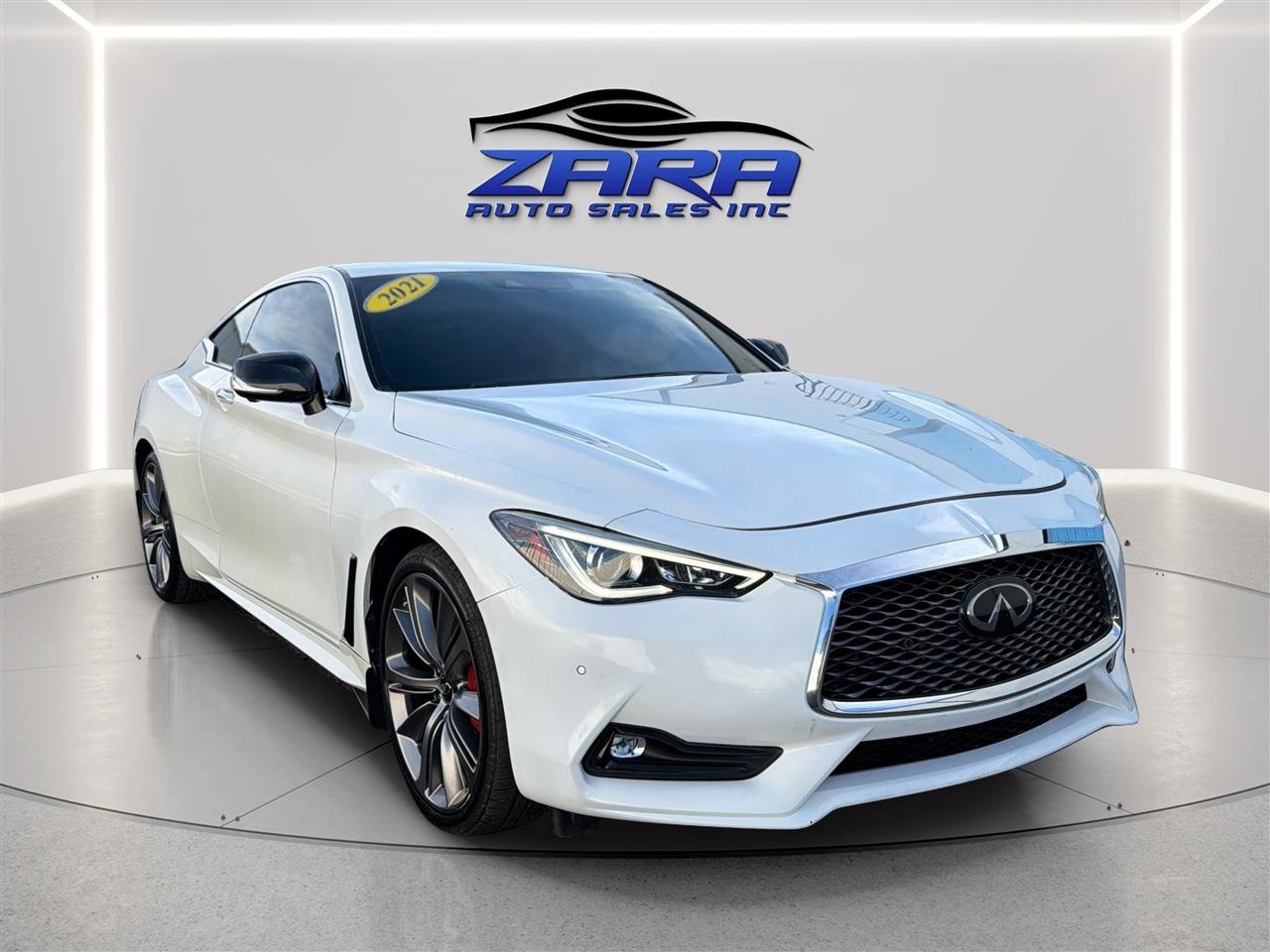 Used 2021 INFINITI Q60 Red Sport 400 w/ Cargo Package AWD/4WD image 9