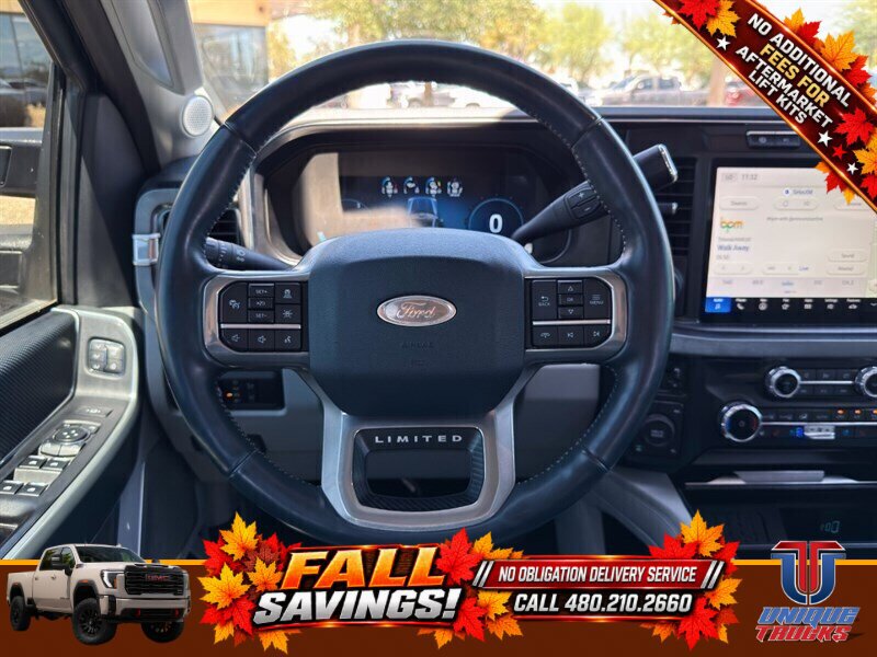 Used 2023 Ford F350 Limited w/ FX4 Off-Road Package AWD/4WD image 33