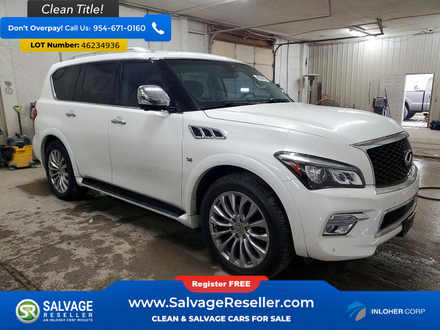 Used 2017 INFINITI QX80 4WD w/ Deluxe Technology Package image 5