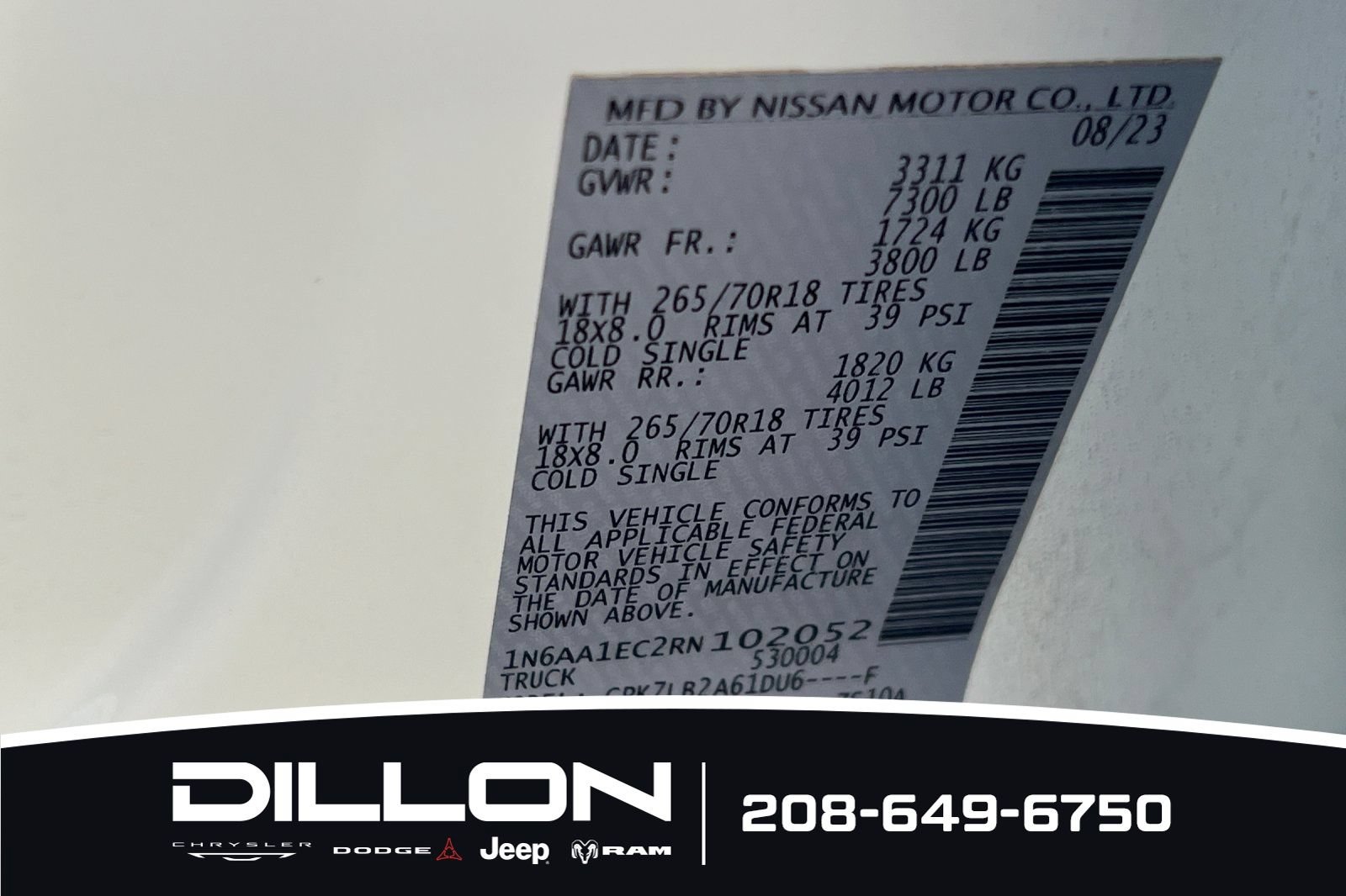 Used 2024 Nissan Titan SV AWD/4WD image 28