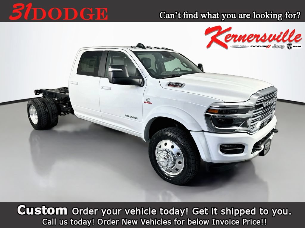 New 2026 RAM 4500 4x4 Crew Cab DRW w/ Laramie Trim Package