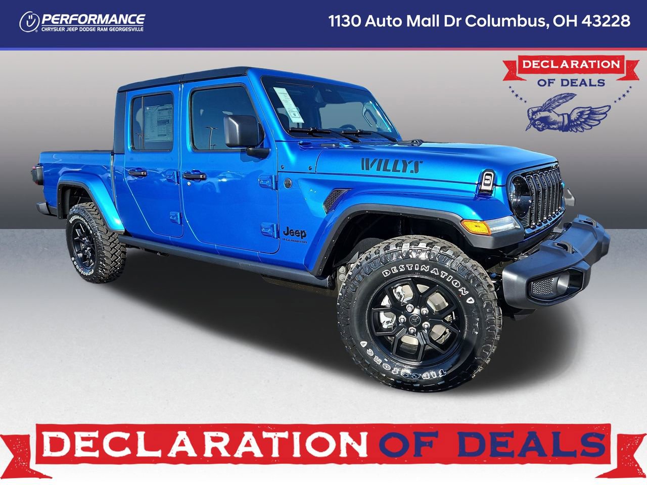 New 2026 Jeep Gladiator Willys image 1