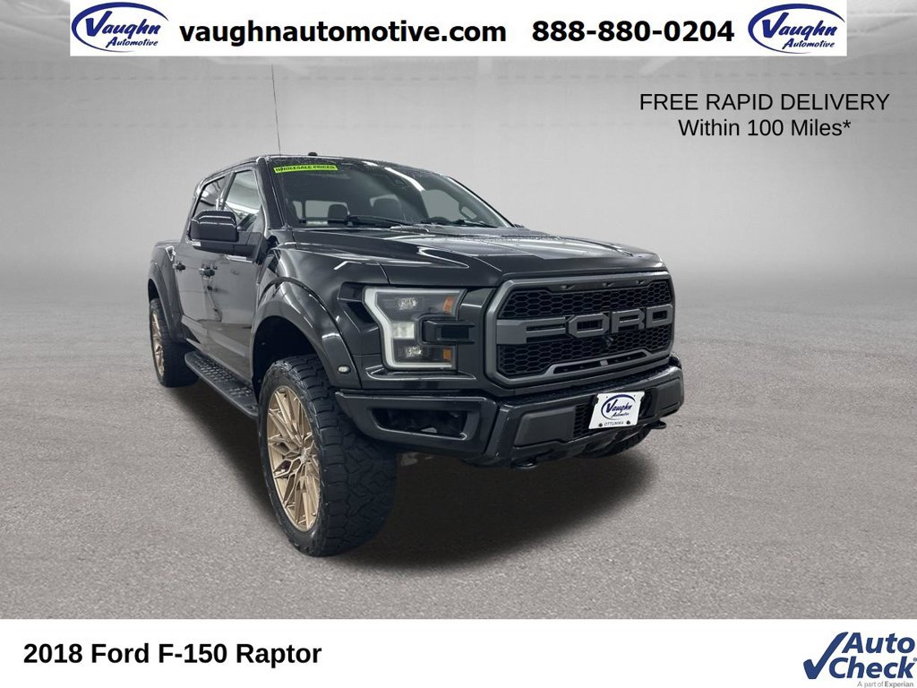 Used 2018 Ford F150 Raptor w/ Equipment Group 802A Luxury AWD/4WD 360° Tour