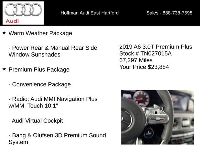 Used 2019 Audi A6 3.0T Premium Plus AWD/4WD image 12