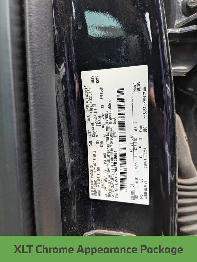 Used 2018 Ford F150 XLT w/ Equipment Group 302A Luxury RWD image 8
