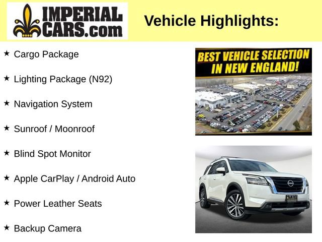 Used 2022 Nissan Pathfinder Platinum w/ Lighting Package (N92) AWD/4WD image 7