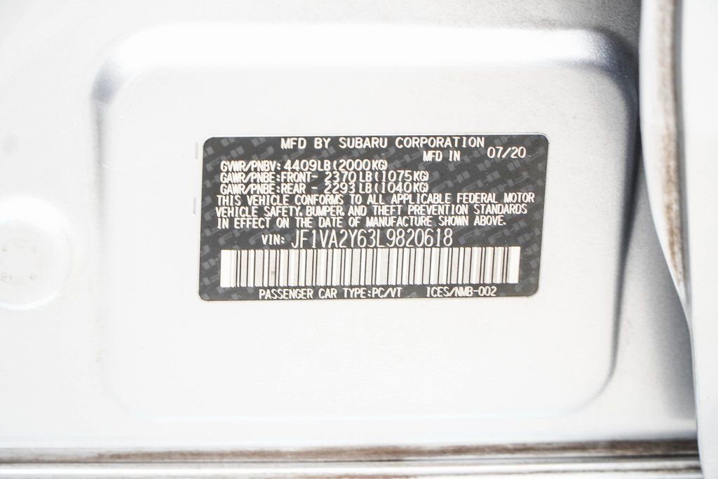 Used 2020 Subaru WRX STI Limited AWD/4WD image 47