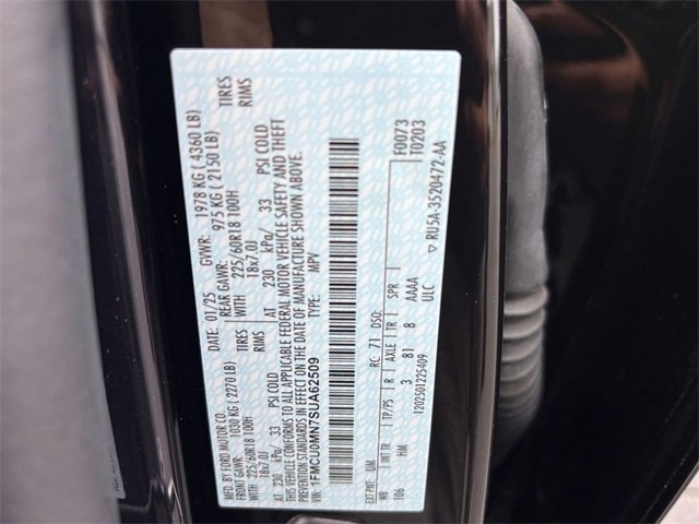 Used 2025 Ford Escape ST-Line image 31