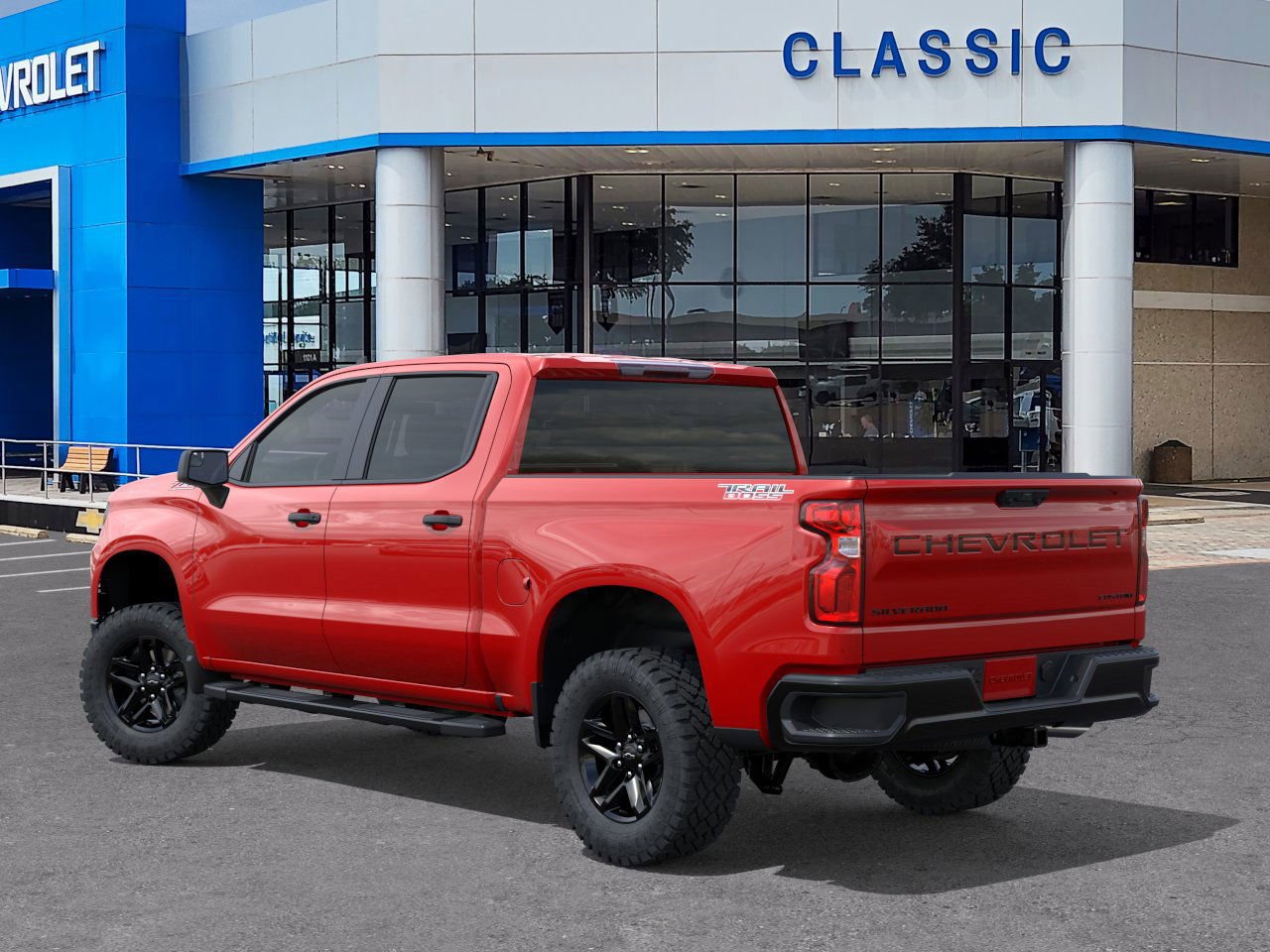 New 2026 Chevrolet Silverado 1500 Custom Trail Boss w/ LPO, Dark Essentials Package image 3