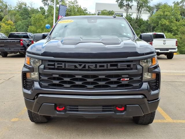 Used 2022 Chevrolet Silverado 1500 Custom Trail Boss w/ LPO, Dark Essentials Package AWD/4WD image 3