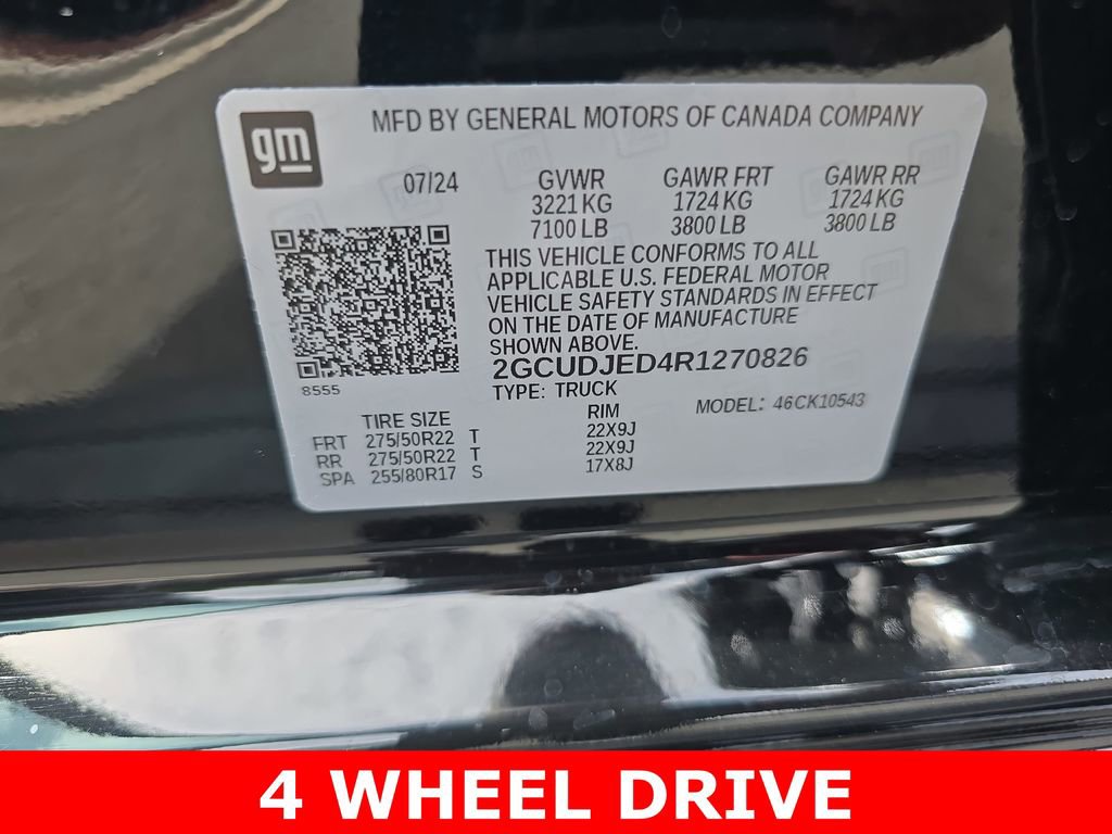 Used 2024 Chevrolet Silverado 1500 High Country w/ High Country Premium Package image 35