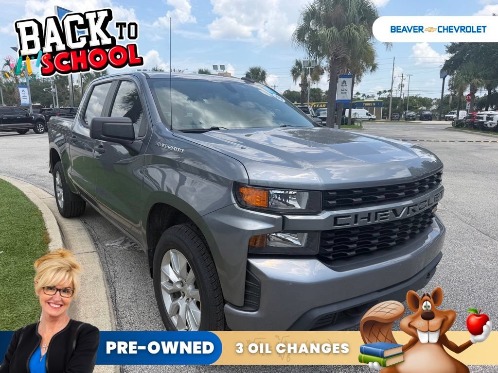 Used 2022 Chevrolet Silverado 1500 Custom RWD image 2