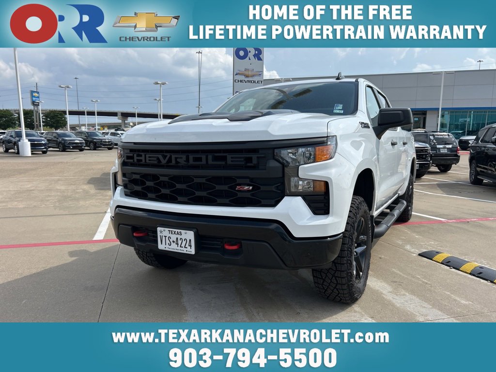 Used 2025 Chevrolet Silverado 1500 Custom Trail Boss w/ LPO, Dark Essentials Package