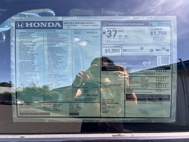 New 2026 Honda CR-V Sport-L image 32