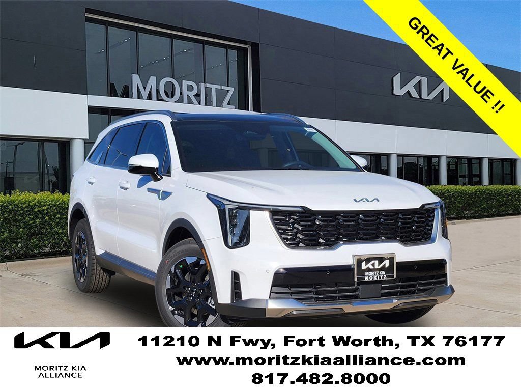 New 2026 Kia Sorento S w/ S Panoramic Sunroof Package