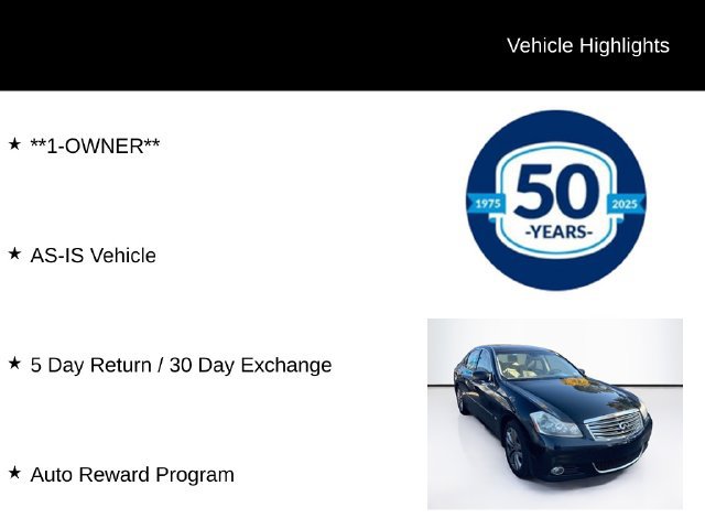 Used 2010 INFINITI M35 x w/ Technology Pkg AWD/4WD image 5