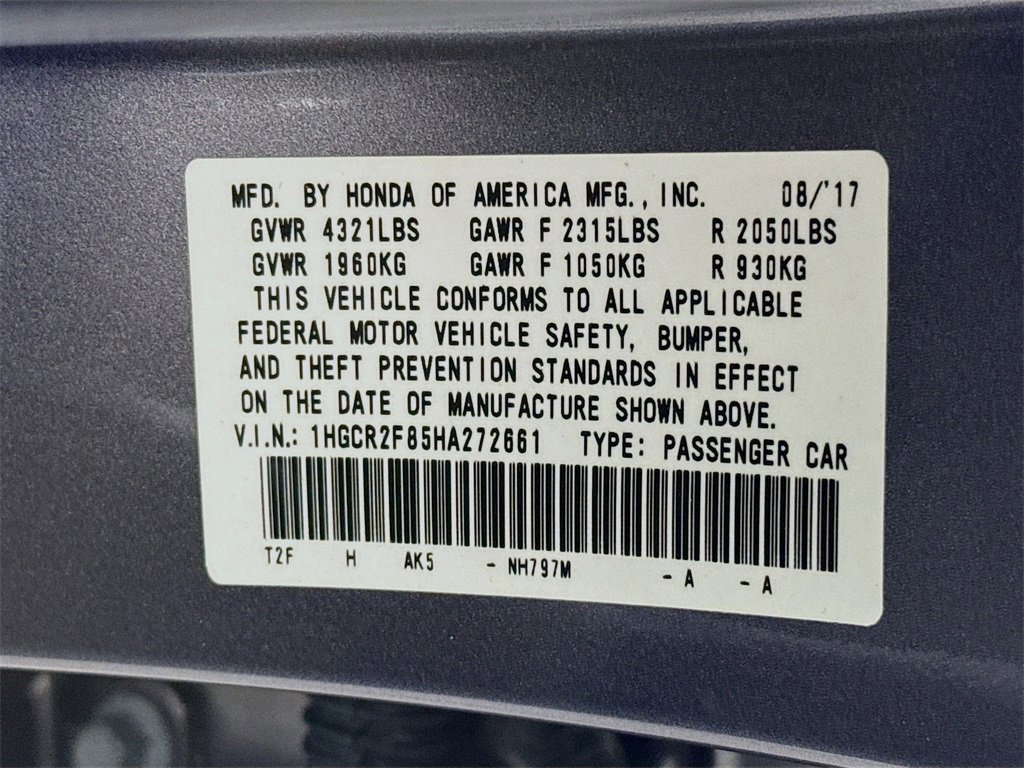 Used 2017 Honda Accord EX-L image 35