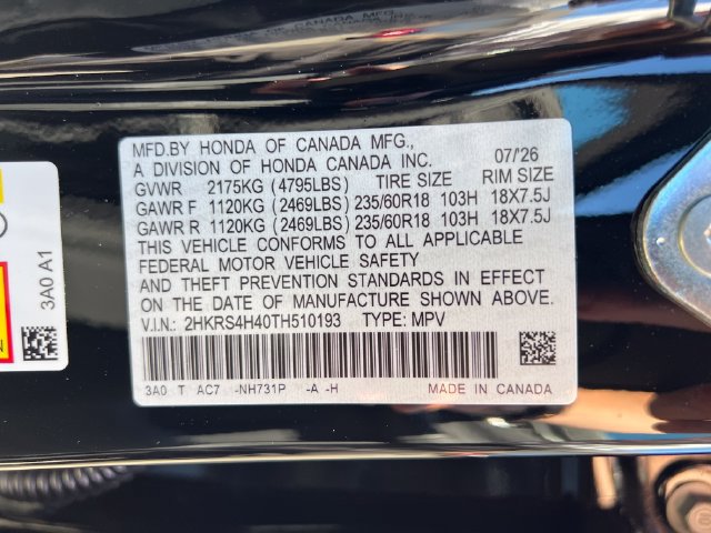 New 2026 Honda CR-V EX image 18