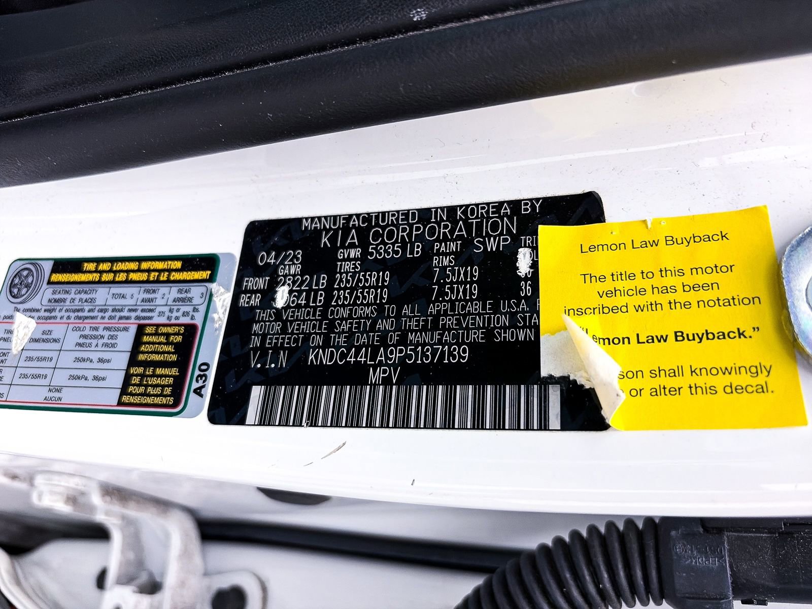 Used 2023 Kia EV6 GT-Line w/ GT-Line Suede Seat Package RWD image 44