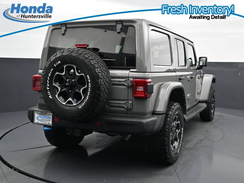 Used 2022 Jeep Wrangler Unlimited Rubicon 4xe w/ Steel Bumper Group AWD/4WD image 8