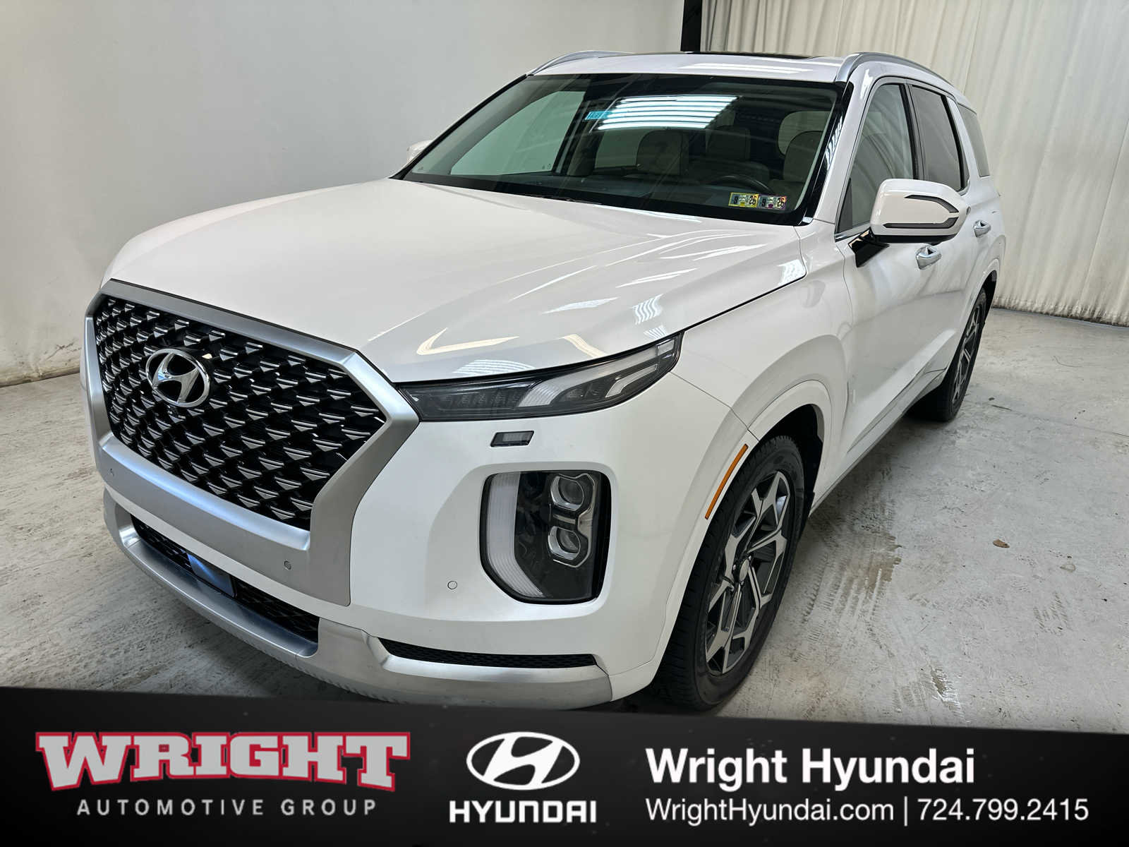 Used 2021 Hyundai Palisade Calligraphy image 3