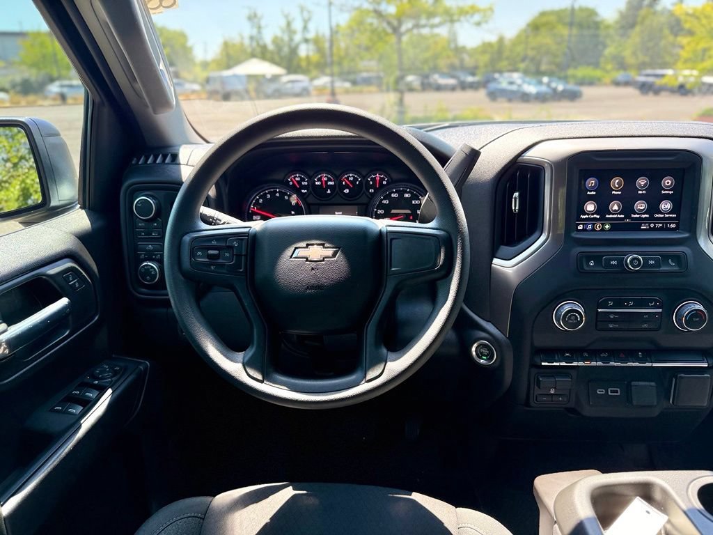 Used 2024 Chevrolet Silverado 1500 Custom w/ LPO, Dark Essentials Package AWD/4WD image 24