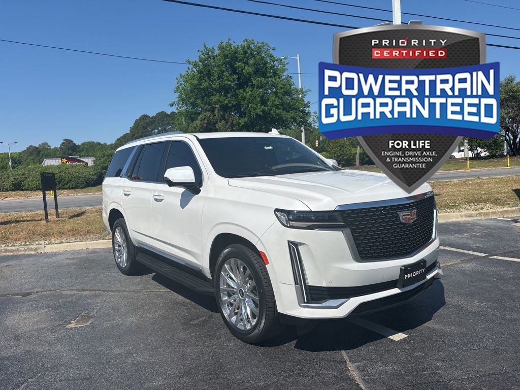 Used 2021 Cadillac Escalade Premium Luxury w/ Performance Package RWD image 1