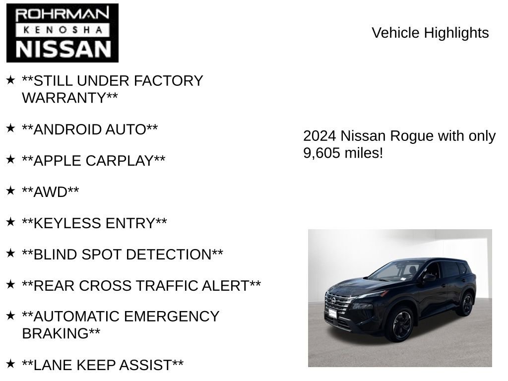 Used 2024 Nissan Rogue SV image 7