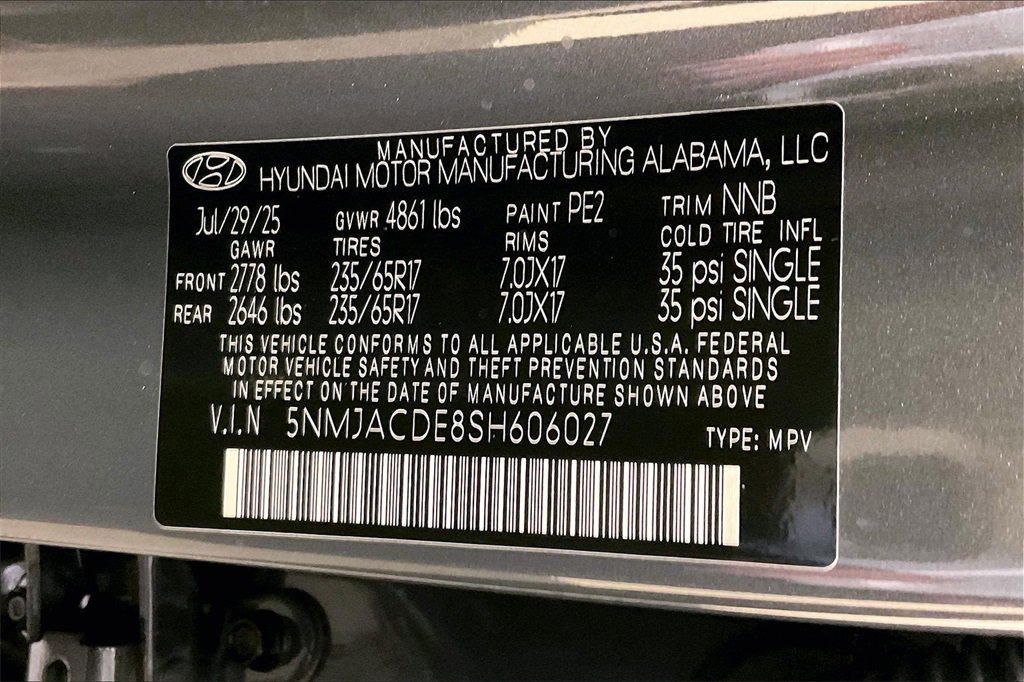 New 2025 Hyundai Tucson SE image 13