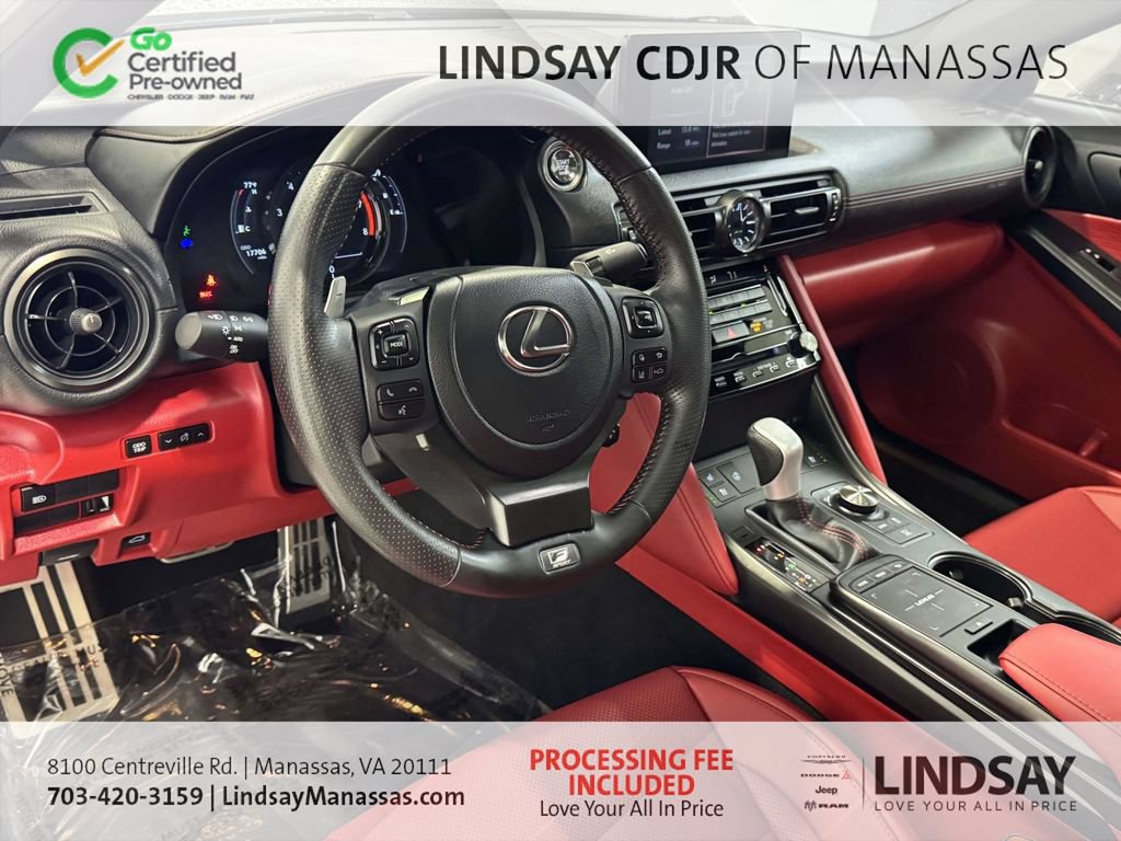 Used 2023 Lexus IS 350 F Sport w/ Memory Package RWD image 17