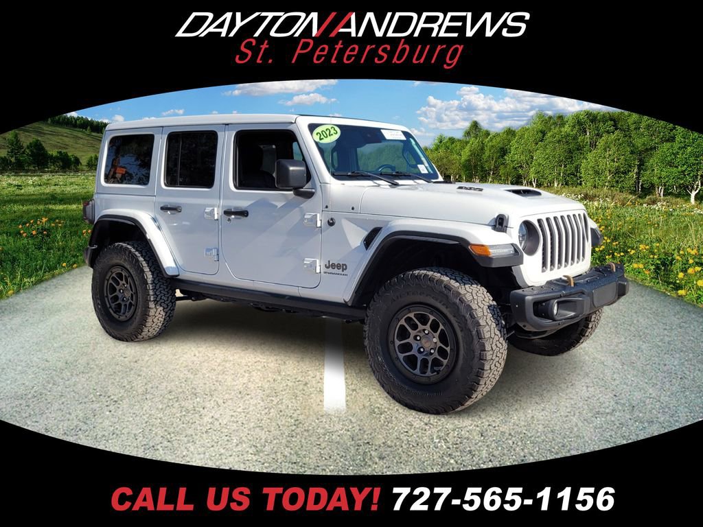 Used 2023 Jeep Wrangler Unlimited Rubicon 392 w/ Xtreme Recon 35" Tire Package AWD/4WD image 1