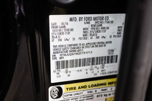 Used 2016 Ford Expedition Limited w/ Equipment Group 301A image 56