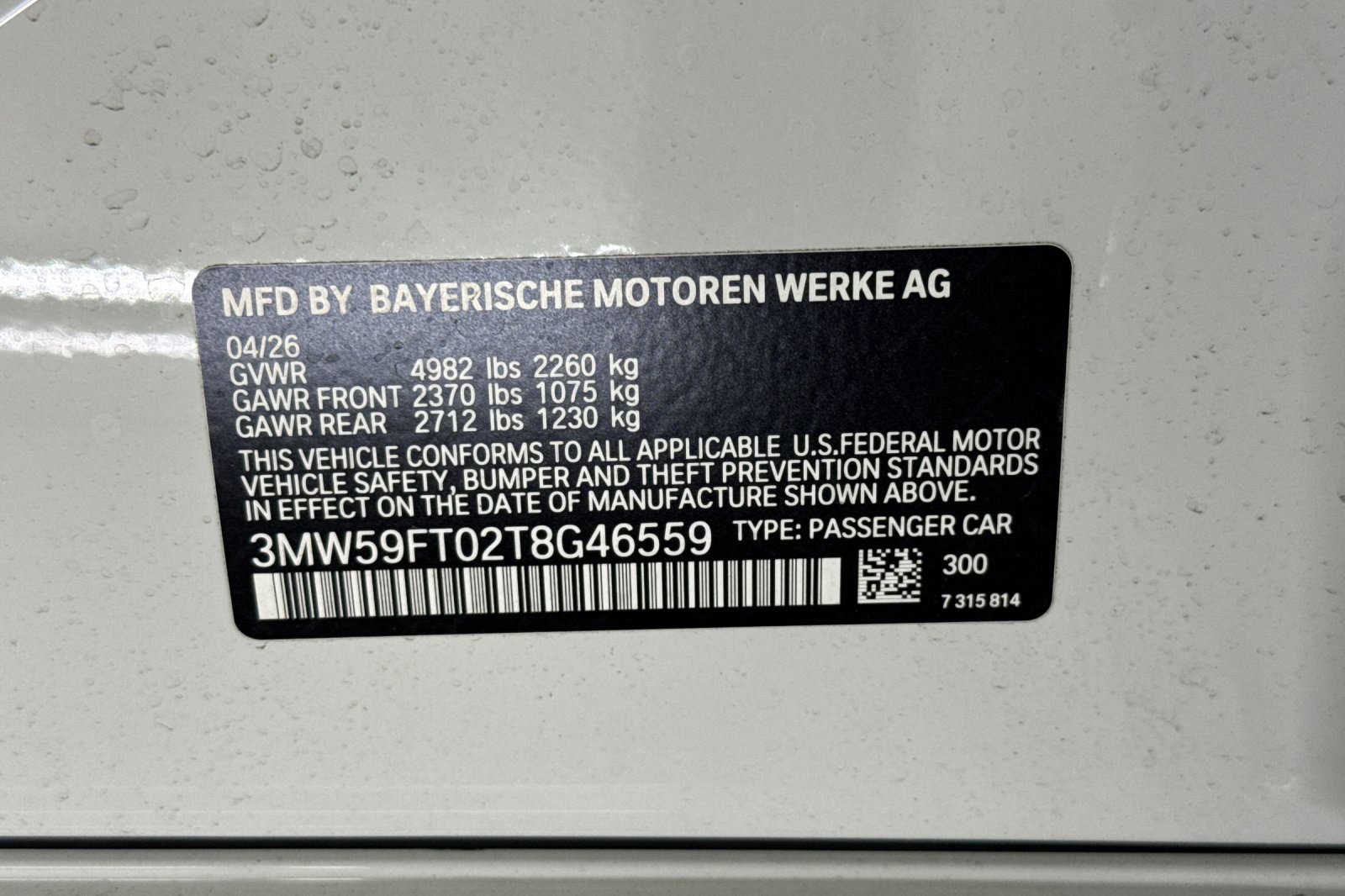New 2026 BMW M340i RWD image 20