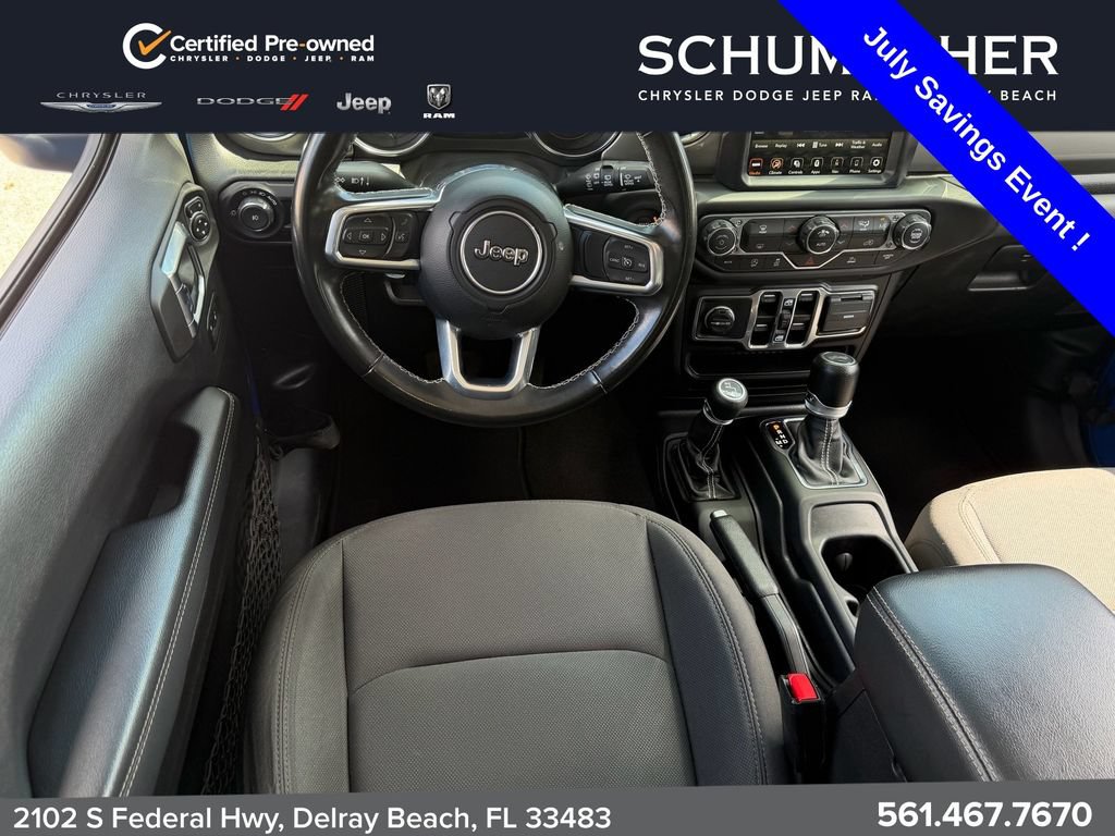 Used 2022 Jeep Wrangler Unlimited Sahara w/ LED Lighting Group AWD/4WD image 13