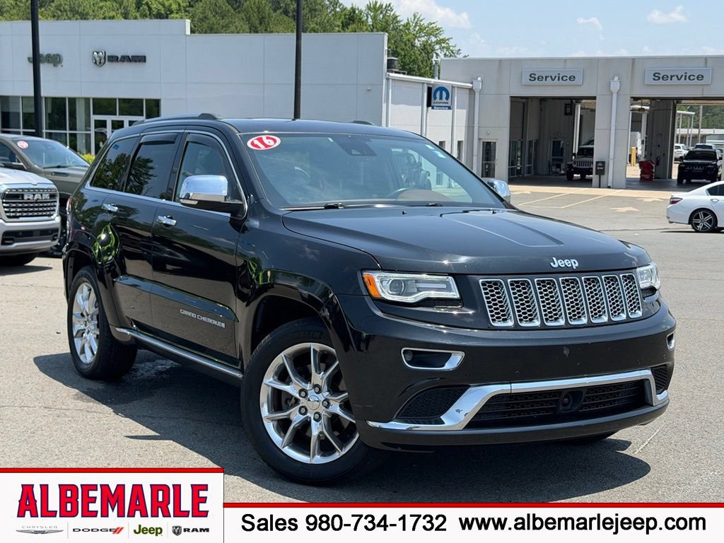 Used 2016 Jeep Grand Cherokee Summit