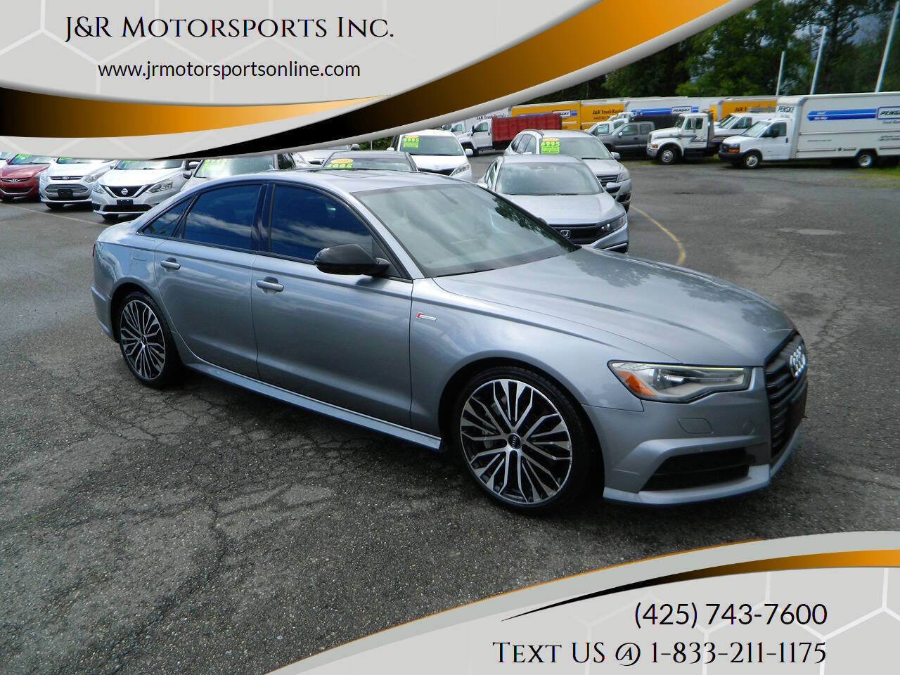 Used 2018 Audi A6 3.0T Sport w/ 20" Black Optic Wheel Package AWD/4WD image 1